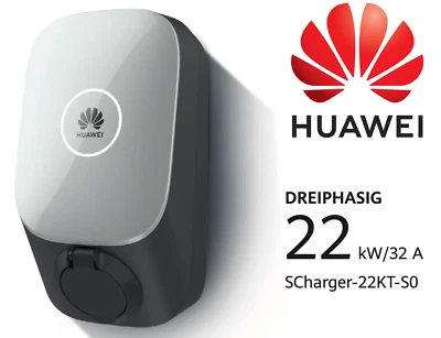 Huawei wallbox 22kw Smart Charger AC SCharger-22KT-S0 Ladestation für E-Auto - Bild 1 von 4