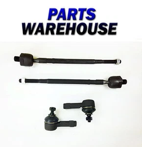 New (2) Inner and (2) Outer Tie Rod End Links for Mitsubishi Lancer 2002 - 2007 - Picture 1 of 7