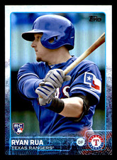 2015 Topps Ryan Rua Rookie Rainbow Foil #573 - Texas Rangers