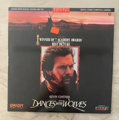 DANCES WITH WOLVES Laserdisc Wide Screen Edition - Image 1 of 2