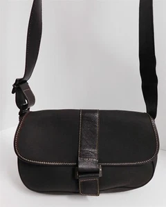 Longchamp France Brown Leather Medium Crossbody Bag - Picture 1 of 8