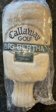 Callaway Golf Tan Big Bertha Ladies' Gems #5 Golf Club Head Cover Cozy 18"