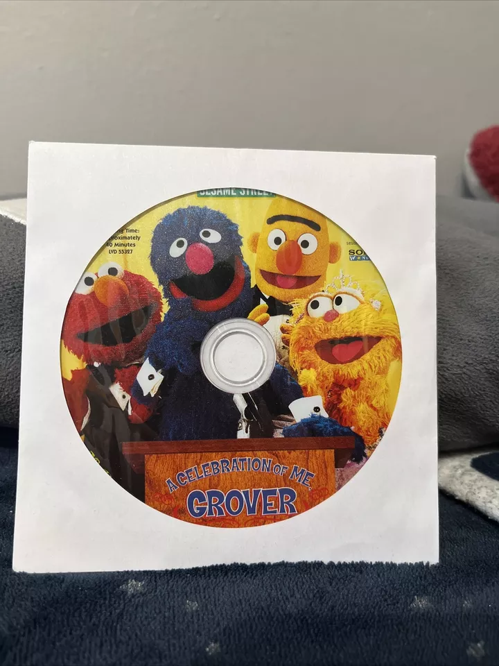 Sesame Street: A Celebration Of Me Grover (2005 DVD) (DISK ONLY) Foto 1 de 1