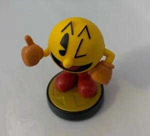 Pac-Man Nintendo Amiibo Super Smash Bros. Series Collectible Figure Loose - Imagen 1 de 1