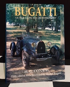 BUGATTI LE PUR SANG DES AUTOMOBILES FIFTH 5th EDITION BOOK CONWAY TYPE 28-59 - Picture 1 of 7