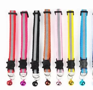 Collar de gato separador estampado liso Safe Paws, rosa oscuro - Imagen 1 de 6