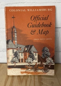 Vintage 1962 Colonial Williamsburg Official Guidebook & Map Virginia History - Picture 1 of 12