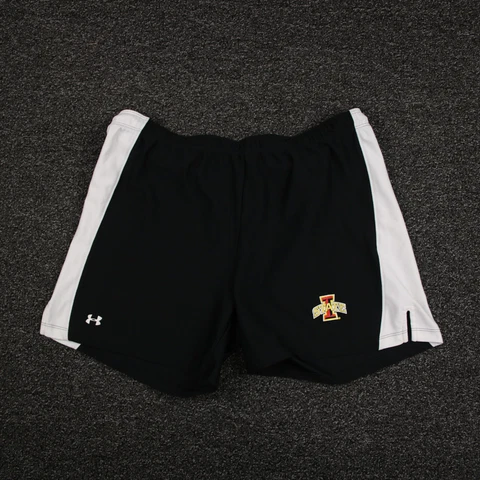 Iowa State Cyclones Under Armour Shorts Womens Large Black & White Football Cover
