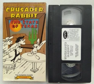 VHS Crusader Rabbit Vs. the State of Texas (VHS, 1991) - Picture 1 of 7