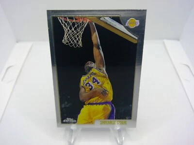 1998-99 Topps Chrome Shaquille O'Neal Los Angeles Lakers #175 - Image 1 of 2