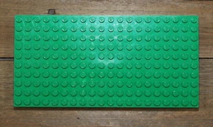 LEGO 700ek Dark Green Brickplate 10 x 20 with Bottom Tubes Qty 1 - Picture 1 of 2
