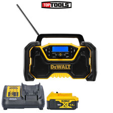 DeWalt DCR029 18V Compact DAB & Bluetooth Radio With 1 x 5Ah Battery & Charger