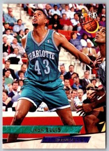 1993 Ultra LeRon Ellis #214 Charlotte Hornets