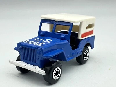 Matchbox Superfast #5 Sleet-N-Snow U.S. Mail Jeep, 1:64, Excellent, Original - Image 1 of 4