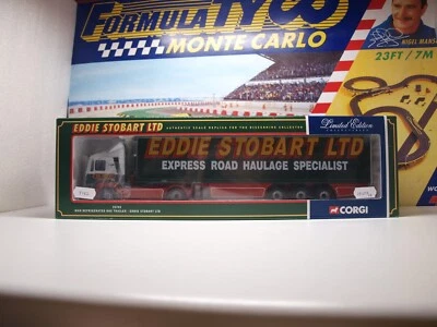 CORGI  - MAN REFRIDGERATED - EDDIE STOBART - 1/50 SCALE MODEL LORRY - 75702 - Image 1 of 4
