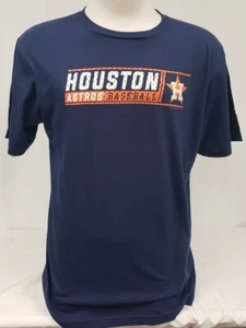 Brand New Houston Astros MLB Short Sleeve Shirt - Ring Spun Soft - Picture 1 of 2