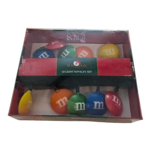 M&M Kurt S. Adler 10 Light Novelty Set - M & M - M and M Christmas - Picture 1 of 6