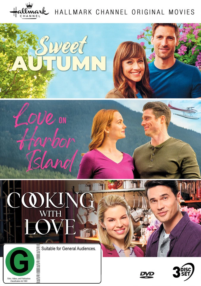 SWEET AUTUMN, LOVE ON HARBOUR ISLAND, COOKING WITH LOVE (NTSC REGION FREE 3DVD) - Image 1 of 1