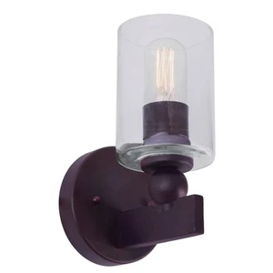 Forte Lighting 5288-01 Myo 5"W Bathroom Sconce - Bronze - Picture 1 of 4