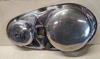 HARLEY DAVIDSON PAUGHCO 761 TIN PRIMARY CLUTCH COVER IRONHEAD SPORTSTER 1958-69 - Image 1 of 4