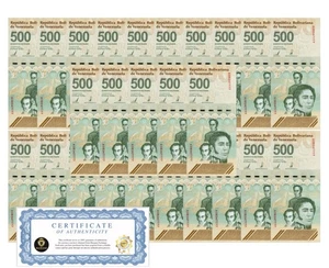 VENEZUELA 500 DIGITALES 2023 Cantidad 25 Cir. 500 millones bolívares soberano EE. UU. - Imagen 1 de 7