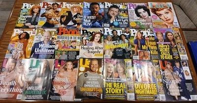 21 Issue Lot 2025 People Star US Weekly Tabloid Magazines - Image 1 of 4