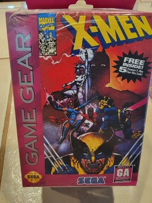Sega Game Gear X-MEN / XMEN with 5 FLEER ULTRA CARDS INSIDE! NEW Factory Sealed! - Image 1 of 4