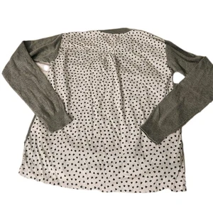 Girls Crewcut Contrast Sweetheart Printed Top Size 10 - Picture 1 of 4