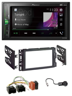Pioneer 2DIN MP3 DAB USB Bluetooth Autoradio für Chevrolet Equinox Impala Monte - Bild 1 von 4