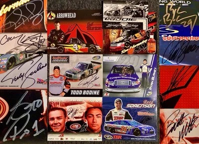 Autógrafos NASCAR X8 Pro Racer Signatures-7 tarjetas de héroe firmadas-RYAN BLANEY+ Foto 1 de 4
