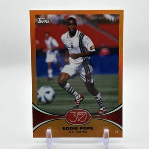 2025 Topps MLS Eddie Pope Orange Foil #20/25 - Picture 1 of 2