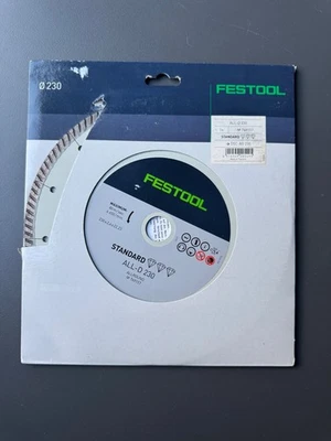 Disco diamantato da taglio Festool 769157 ALL-D 230 STANDARD - Immagine 1 di 3