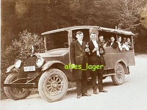 original Foto Vorkrieg Auto Oldtimer Chevrolet Bus um 1925-30 [4130-11] - Bild 1 von 5