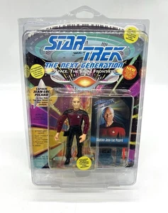 Star Trek TNG Captain Jean-Luc Picard 1st Season Uniform w/Protector Unpunched - Picture 1 of 14