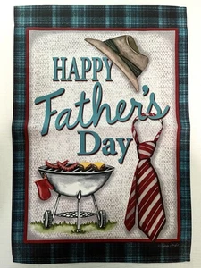 12.5x18.25 Happy Father’s Day Garden Flag - Picture 1 of 2