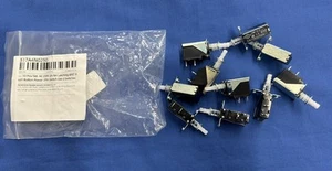 10x AC 250v 2A/8A Latching SPST Push Button 2 Pin Switch SW-3 Switch NEW - Picture 1 of 4