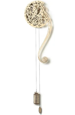 Wooden Pendulum Wall Clock Kit – DIY 3D Puzzle Mechanical Model Gift - Puzzle - Image 1 of 4