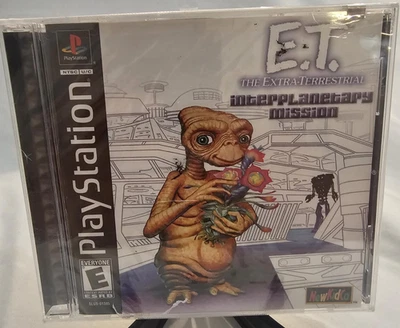 E.T. Interplanetary Mission (Sony, PlayStation 1 PS1 PSX PSOne) ET - Brand New - Image 1 of 4