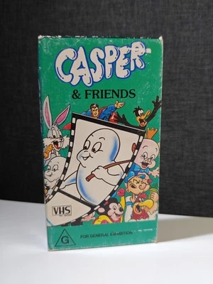 Casper And Friends Cartoon VHS Tape Vintage  - Image 1 of 4