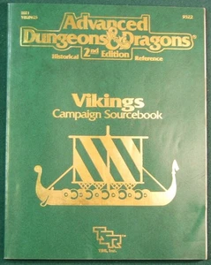 Vikings Campaign Sourcebook, Advanced Dungeons & Dragons 2nd Ed. TSR (1991) 9322 - Bild 1 von 3