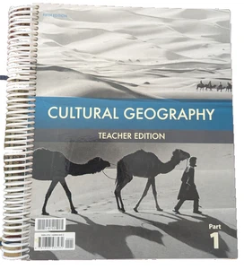 BJU Press Cultural Geography Teacher 5th Edition Parts 1 & 2 w/ answer key - Foto 1 di 6