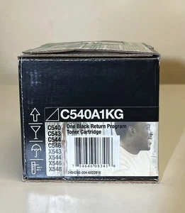 Original Lexmark C540A1KG Tonerkassette Schwarz - Bild 1 von 1
