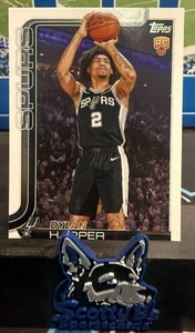 2025-26 Topps Basketball - Dylan Harper #202 (RC) - Spurs - Picture 1 of 2