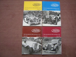THE LAGONDA : 4 copies club magazine 1978 vgc - Picture 1 of 3