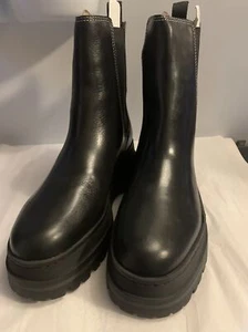 Bota de cuero gruesa para mujer Marc Fisher LTD Pauline talla 10 nueva en caja - Imagen 1 de 6
