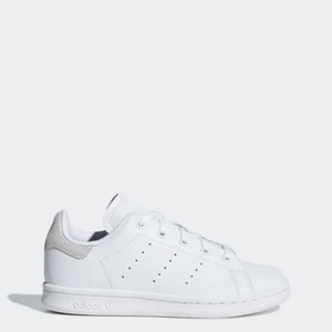 Scarpe da Bambina Adidas Stan Smith F34336 bianco sneakers sportiva lacci pelle - Foto 1 di 1