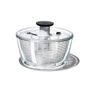 OXO Good Grips Glass Salad Spinner - Picture 1 of 6