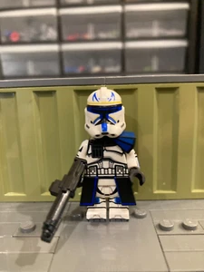 Lego Star Wars Captain Rex Phase 2 Minifigure 501st custom - Picture 1 of 5