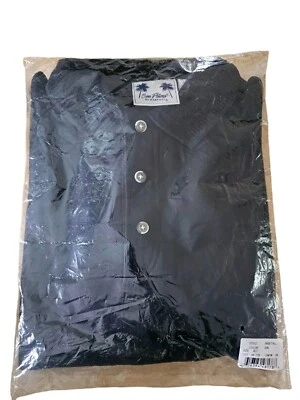 Camisa Polo Negra De Colección Sea Palms by Hartwell Para Hombres Grande y Alta Talla XLT NUEVA CON ETIQUETAS Foto 1 de 4