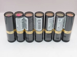 REVLON SUPER LUSTROUS MATTE & CREME LIPSTICK - CHOOSE SHADE - Picture 1 of 109